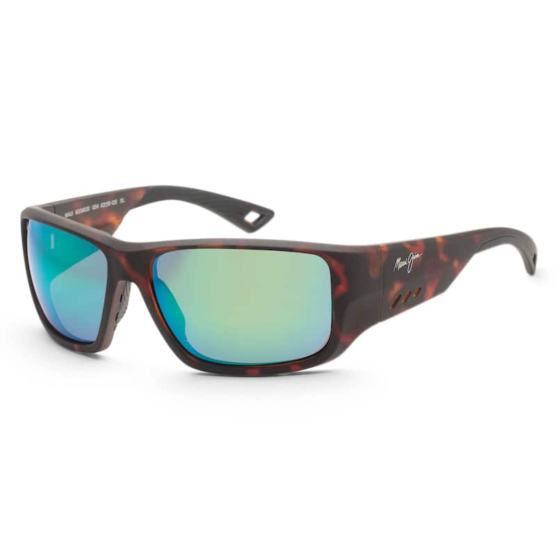 Maui Jim Men's Keha 63 mm Brown Sunglasses MJ0663S-004