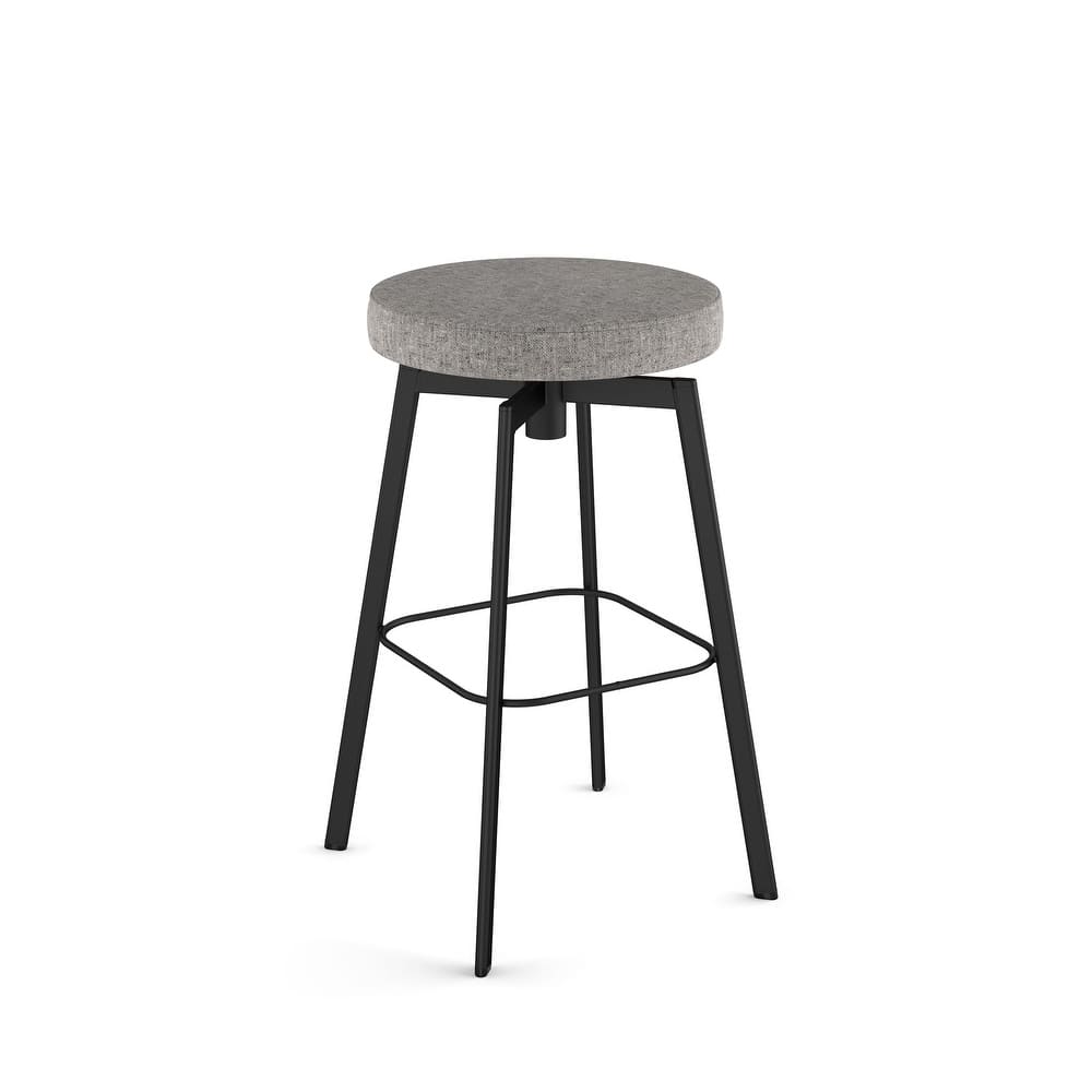 Amisco Tanner Swivel Counter and Bar Stool