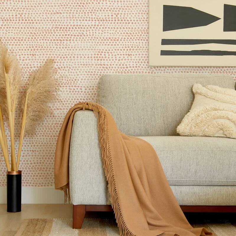 Tempaper Moire Dots Peel and Stick Wallpaper