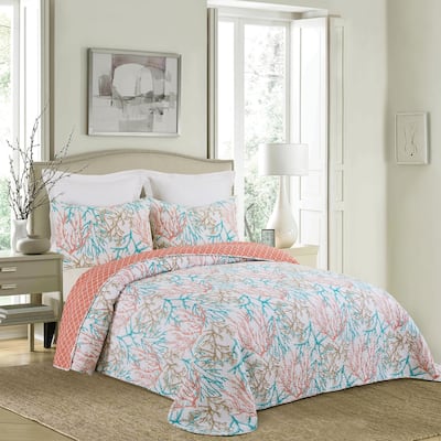 Oceanaire Seafoam Bedspread