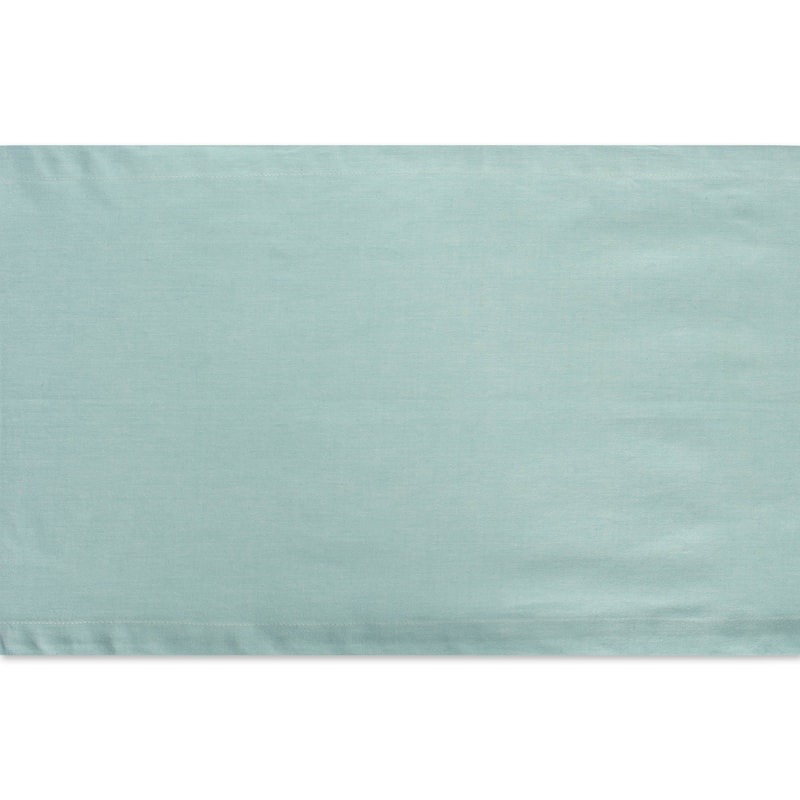 Design Imports Solid Chambray Table Runner (0.25 inches high x 14 inches wide x 72 inches deep)