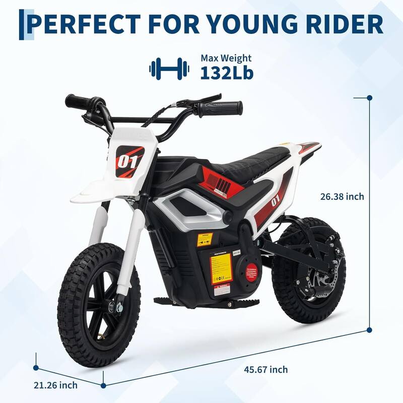 24v Ride on Motorcycle Toy for Kids Best Gift