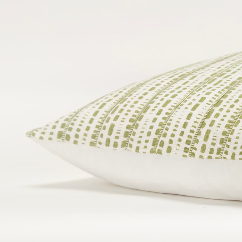 Rizzy Home Transitional Ivory Poly Filled Decorative Pillow 20" x 20"
