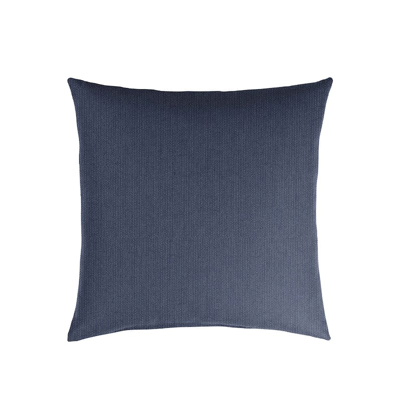 Sorra Home Sunbrella Outdoor Knife Edge Pillow Single - 20 in H x 20 in W x 6 in D - Spectrum Indigo