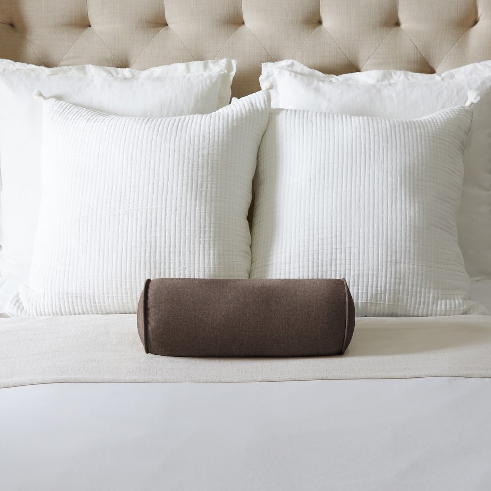 Sorra Home Sunbrella Indoor/Outdoor Bolster Throw Pillow with Cording