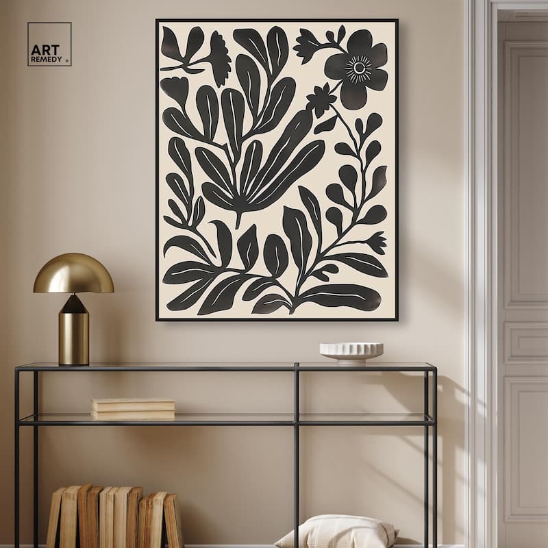 Ebony Eden Essence II Canvas by Art Remedy