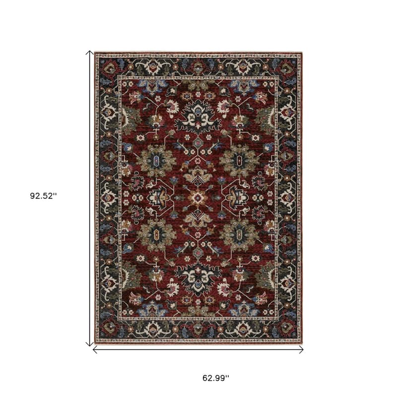 HomeRootsOriental Traditional Runner Area Rug