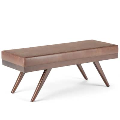 Mid Century Ottoman Bench