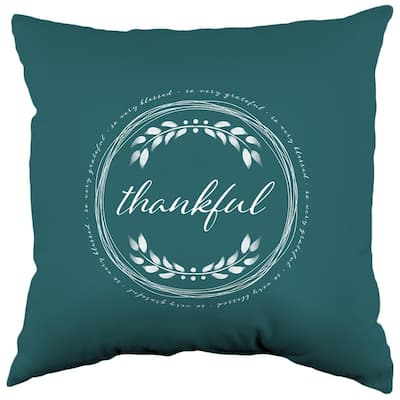 So Very Grateful Double Sided Pillow