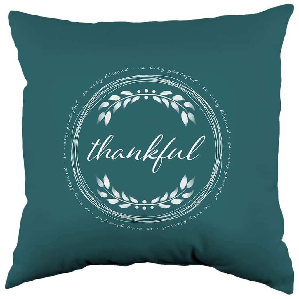 So Very Grateful Double Sided Pillow