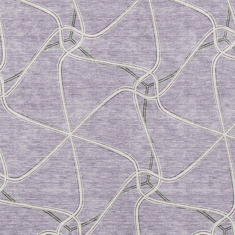 HomeRoots Geometric Contemporary Rectangle Outdoor Rug