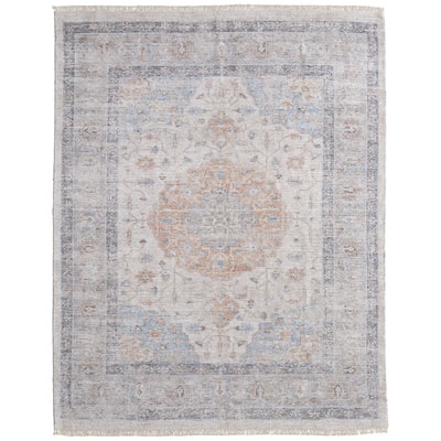 Ramey R8980 Medallion Transitional Area Rug