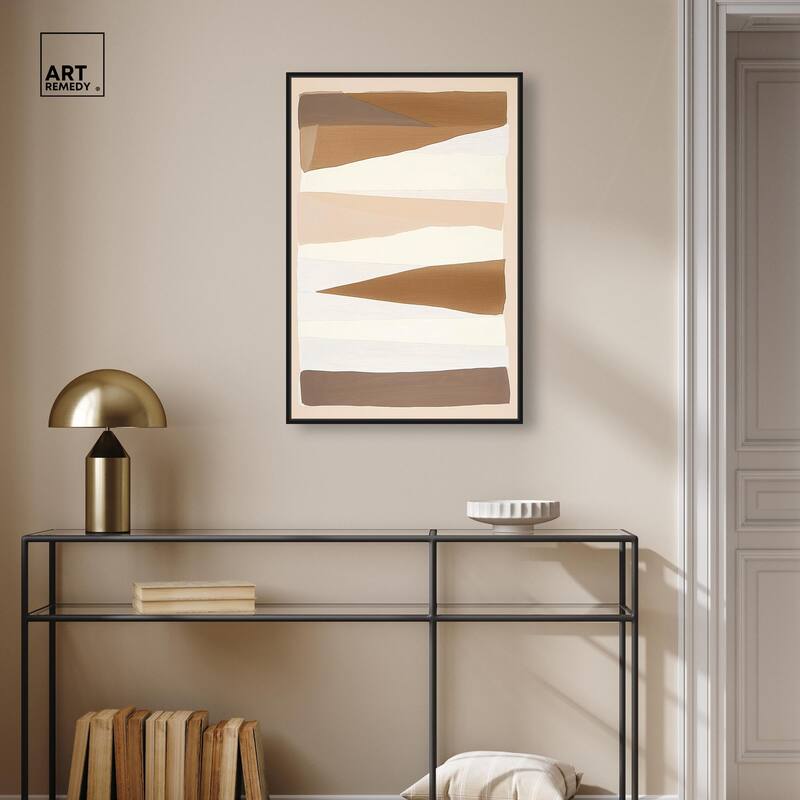 Linear Landscape II Canvas by Art Remedy