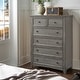 preview thumbnail 13 of 19, Ediline 5-Drawer Wood Modular Storage Chest by iNSPIRE Q Classic