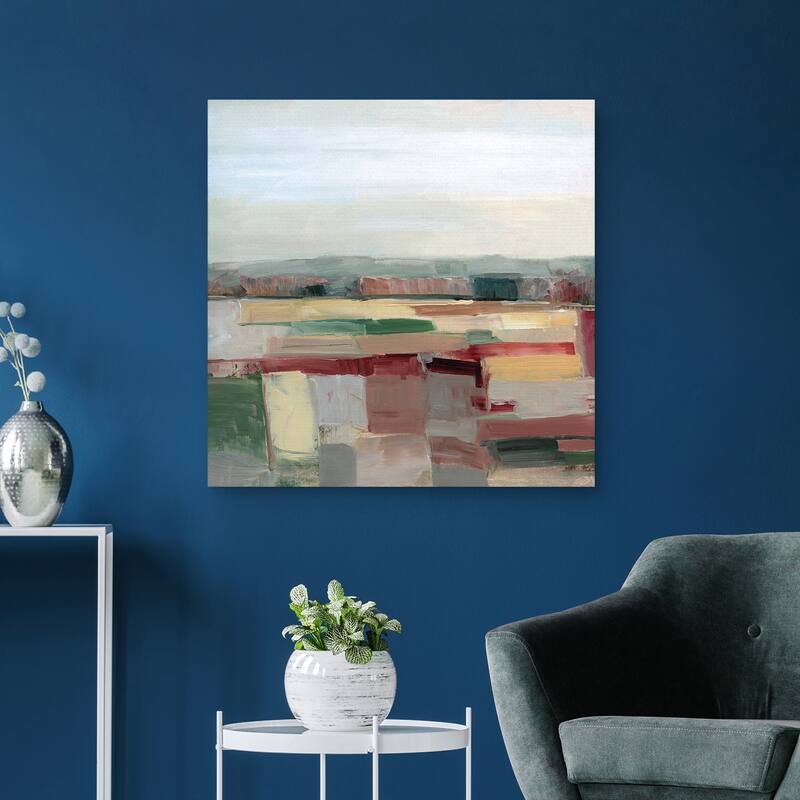 Tapestry Field by Sally Swatland Canvas Art Print
