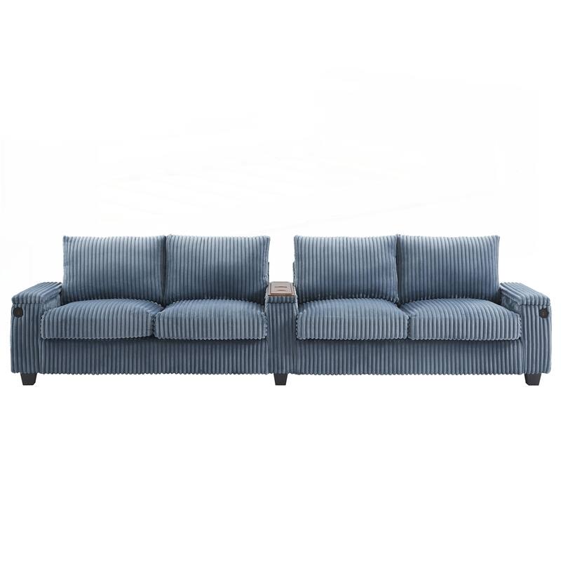 133inch 4-seater Corduroy Sofa Couch