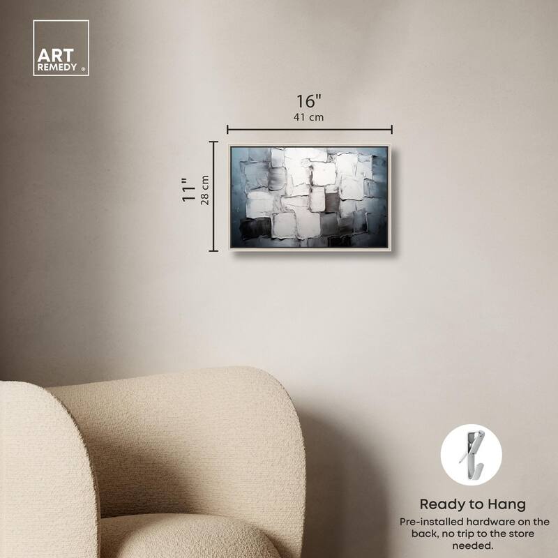 Urban Grid Canvas by Art Remedy