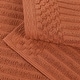 preview thumbnail 32 of 97, Superior Soho Ribbed Cotton 6-Piece Assorted Towel Set