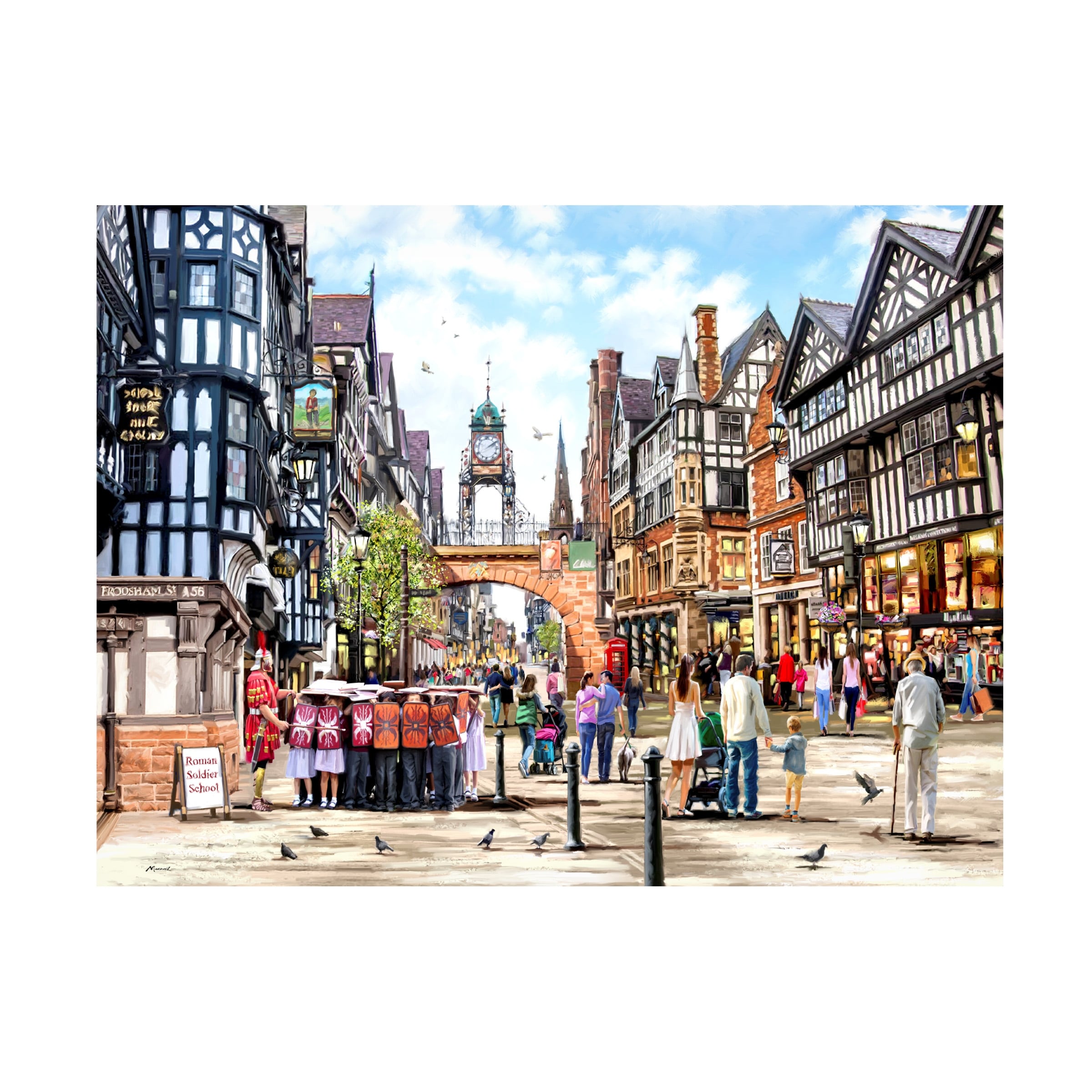 The Macneil Studio 'Chester' Canvas Art