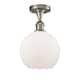 Option Matte White / Brushed Satin Nickel