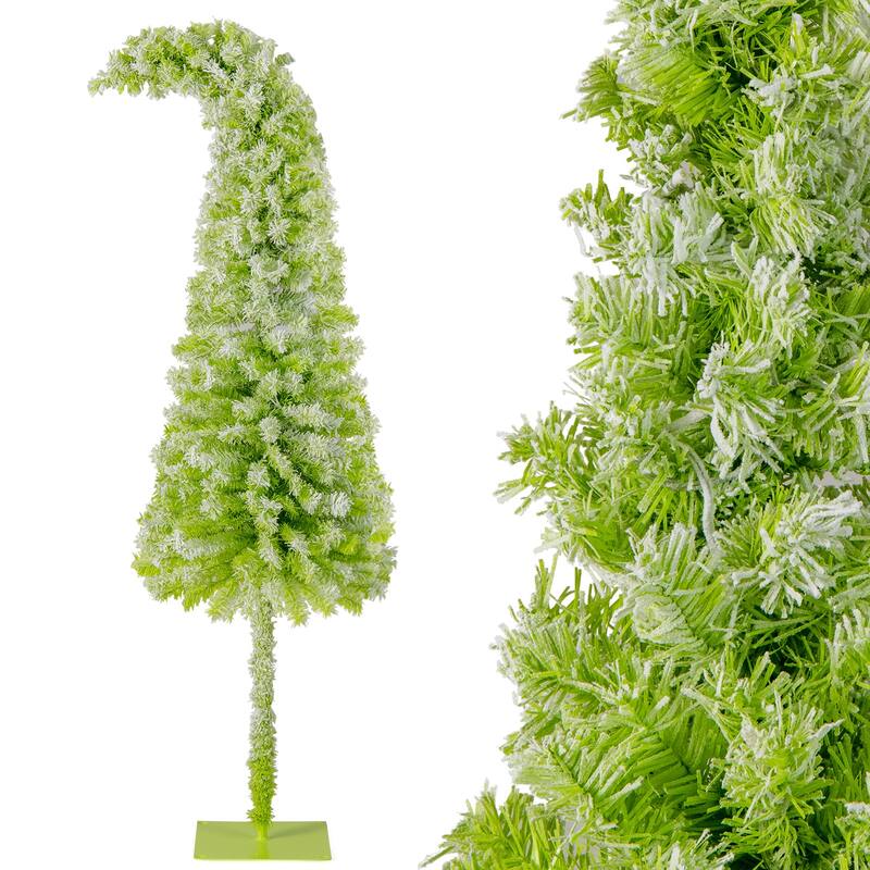 Costway 5/6/7 FT Bendable Christmas Tree with Bendable Top, 290 Branch - See Details