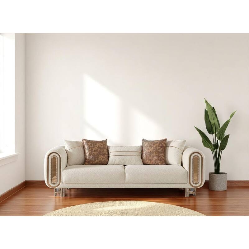 Floran 2 Pieces Living Room Sets 1 Sofa 1 Love seat