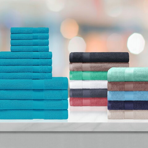 Miranda Haus Ismailia Egyptian Cotton 12-piece Towel Set