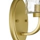 preview thumbnail 15 of 64, Acroma Modern Bathroom Vanity Light Art Glass Wall Sconce