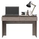 preview thumbnail 4 of 5, Modern Computer Desk with Two Drawers and 25" Legroom Space, 47" Wide