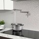preview thumbnail 1 of 19, STYLISH Asti Two Handles Wall Mount with Single Hole Pot Filler