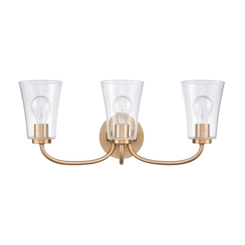 Emily 11.5-inch Wide 2-Light Vanity Light in Brushed Nickel