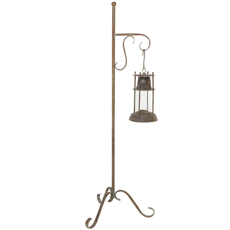 Metal Candle Lantern - Copper - Roche River Decor - Copper