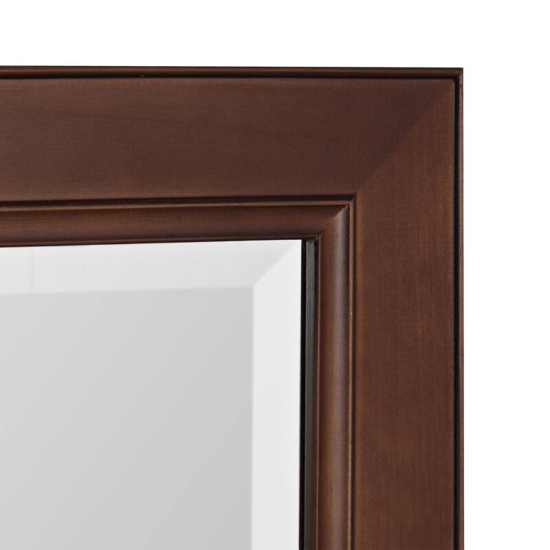 The Gray Barn Victorville Pub Mirror with 5 Metal Hooks - 36x18