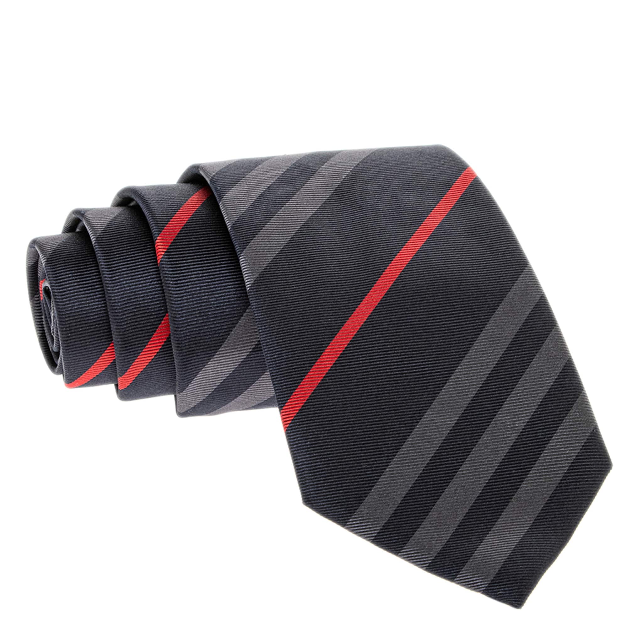 Burberry Manston Striped Silk Tie
