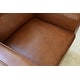 preview thumbnail 15 of 23, Abbyson Holloway Mid Century Top Grain Leather Push-back Recliner