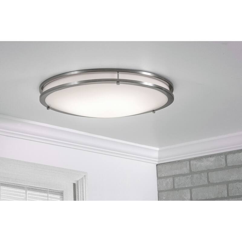 AFX CAF14L5AJUD Carlisle 14" Wide LED Flush Mount Bowl Ceiling Fixture