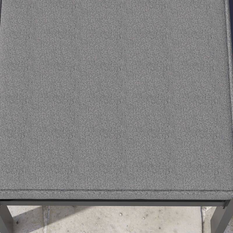 Outsunny 2 Patio Chaise Lounge Chair Cushions with Backrests, Replacement Patio Cushions with Ties for Outdoor Poolside Lounge