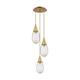 Option Striped Clear / Brushed Brass