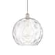 Option Polished Nickel / Clear Water Glass