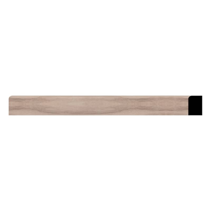 WM52: 7/16-in D x 3/4-in W x 96-in L Americraft Solid Hardwood Stain Grade Shoe Moulding - Walnut