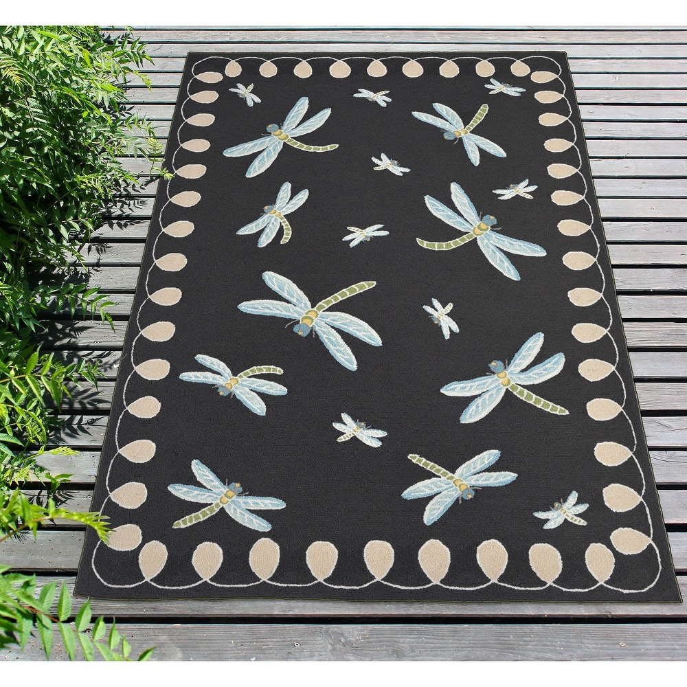 Liora Manne Frontporch Dragonfly Indoor/Outdoor Rug