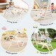 preview thumbnail 8 of 7, EROMMY 7-in-1 Wooden Climbing Set, Montessori Indoor Playground – Pastel Climber, Ideal Toddler Gift
