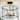 Modern 4-Light Black Gold Drum Semi Flush Mount Foyer Kitchen Ceiling Lights
