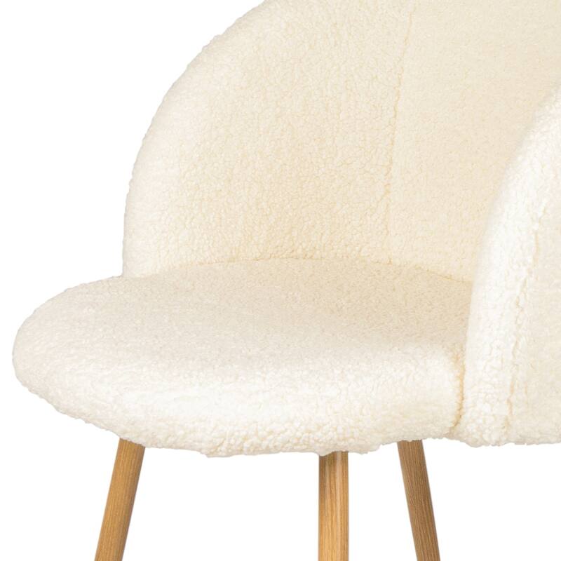 Rocking Accent Chair Tufted Upholstered Linen Wingback