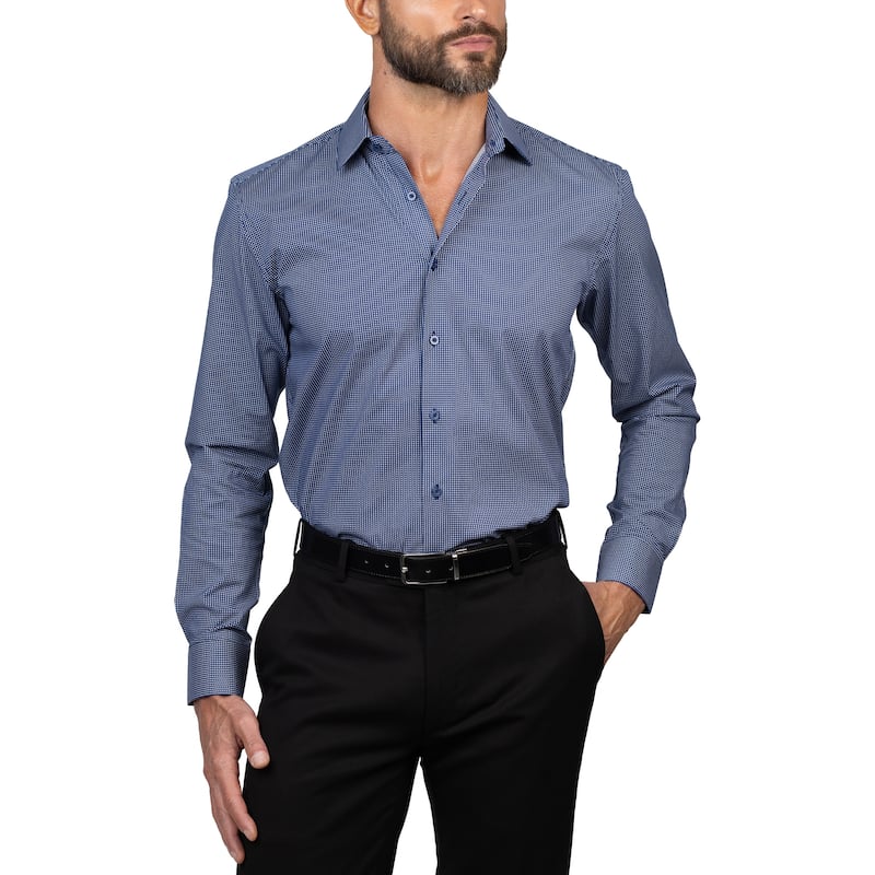 Vince Camuto Men's Stretch Slim Fit Dress Shirt