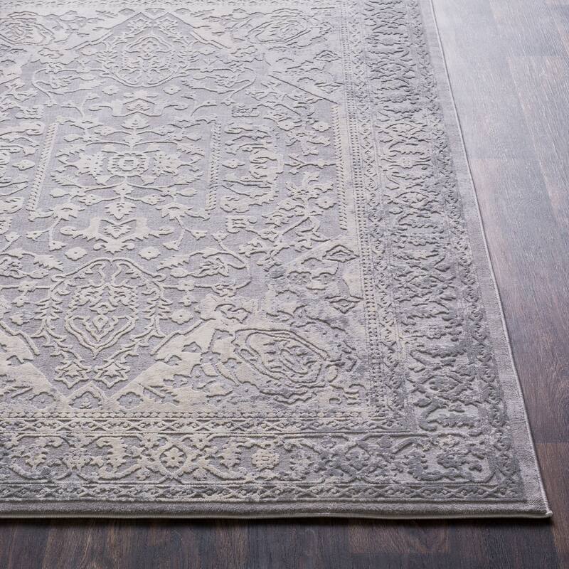 Livabliss Transitional Tibetan Medallion Area Rug