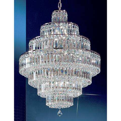 Classic Lighting 35" Crystal Chandelier from the Ambassador Collection