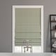 preview thumbnail 19 of 42, Sun Zero Pryer Textured Total Blackout Cordless 1-Piece Roman Shade 27" x 64" - Sage Green
