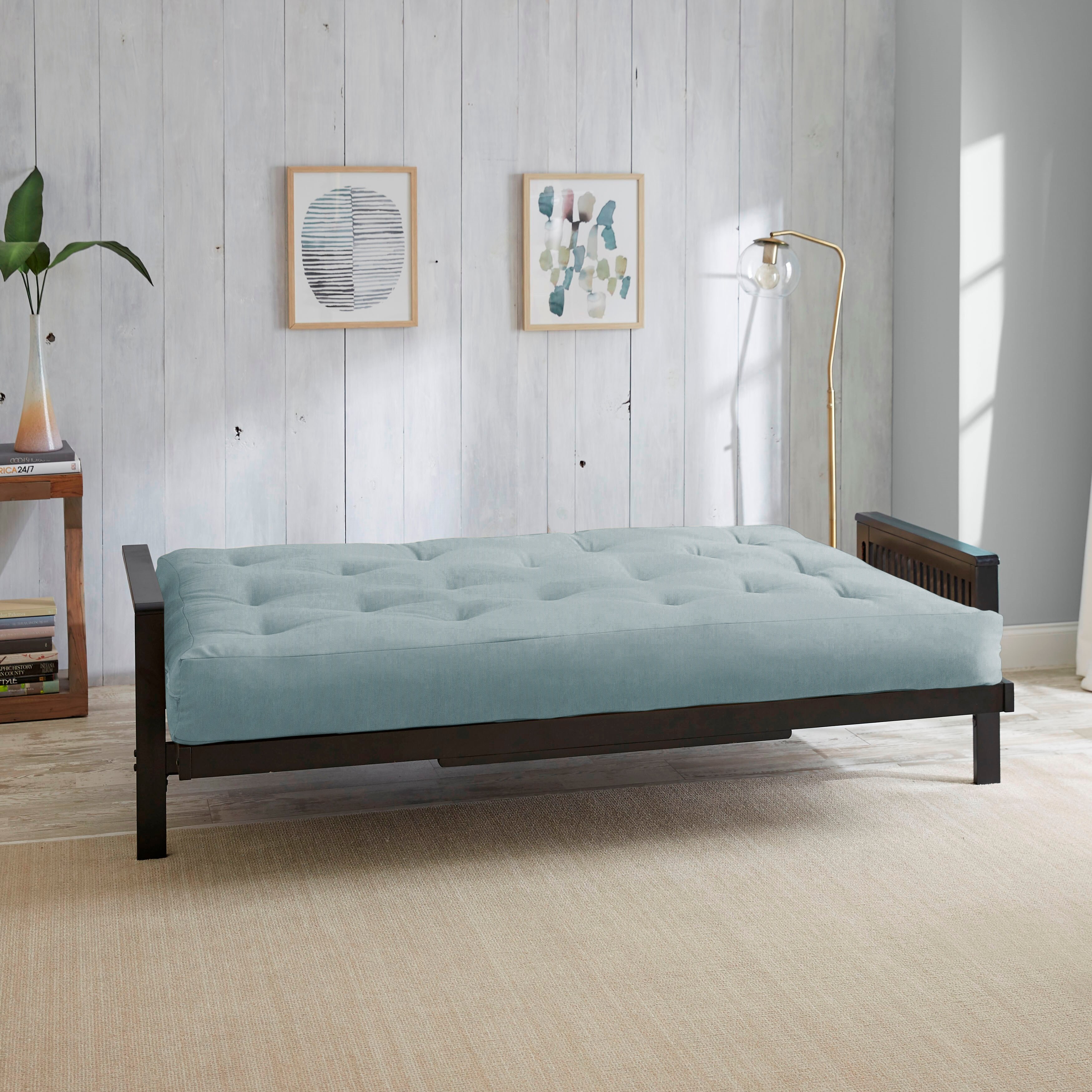 8 inch futon store mattress with frame