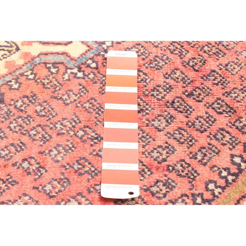 ECARPETGALLERY Hand-knotted Andelz Red Wool Rug - 3'4 x 4'9